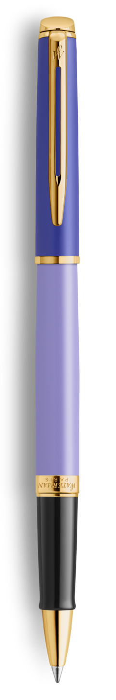 WATERMAN Hemisphere Rollerball Pen - Purple Gold Trim