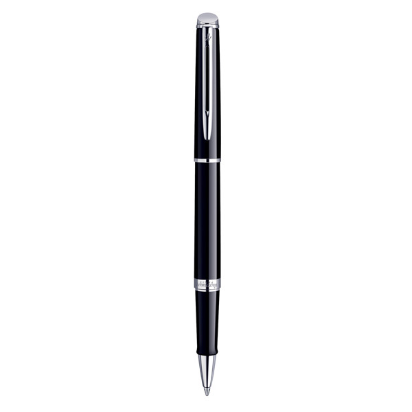 WATERMAN Hemisphere Rollerball Pen - Mars Lacquer Black Chro