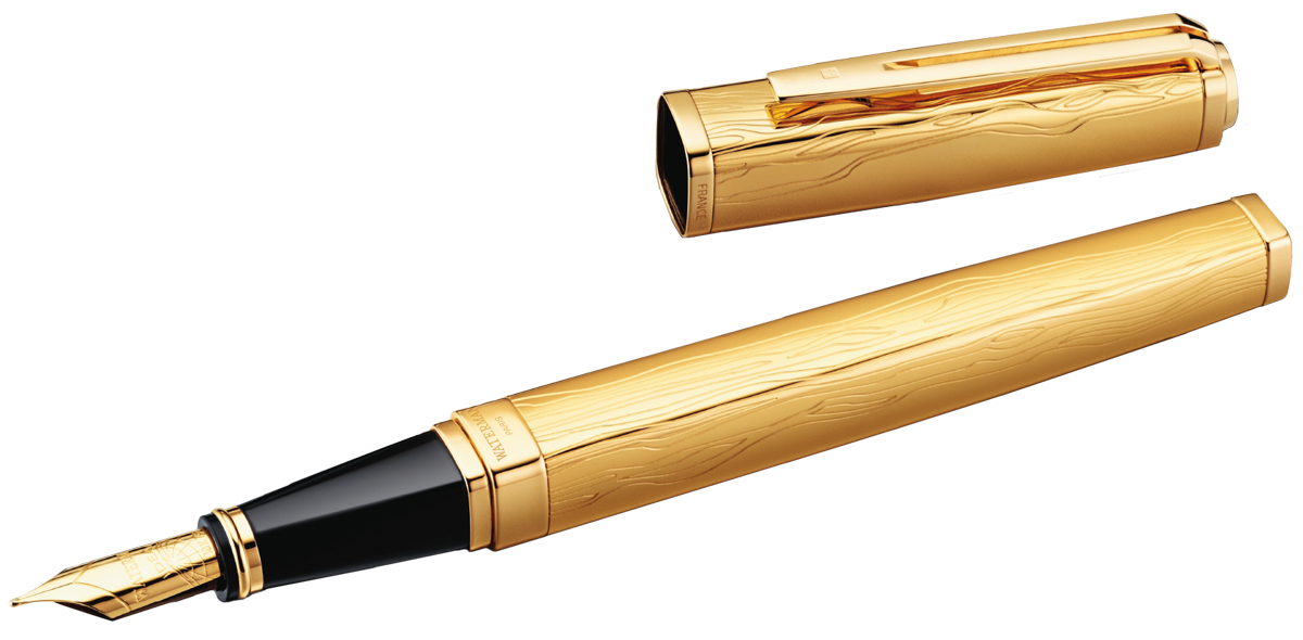 Gold Pen And Lid | Waterman Pens Sa | Unique Premium Pen Ranges