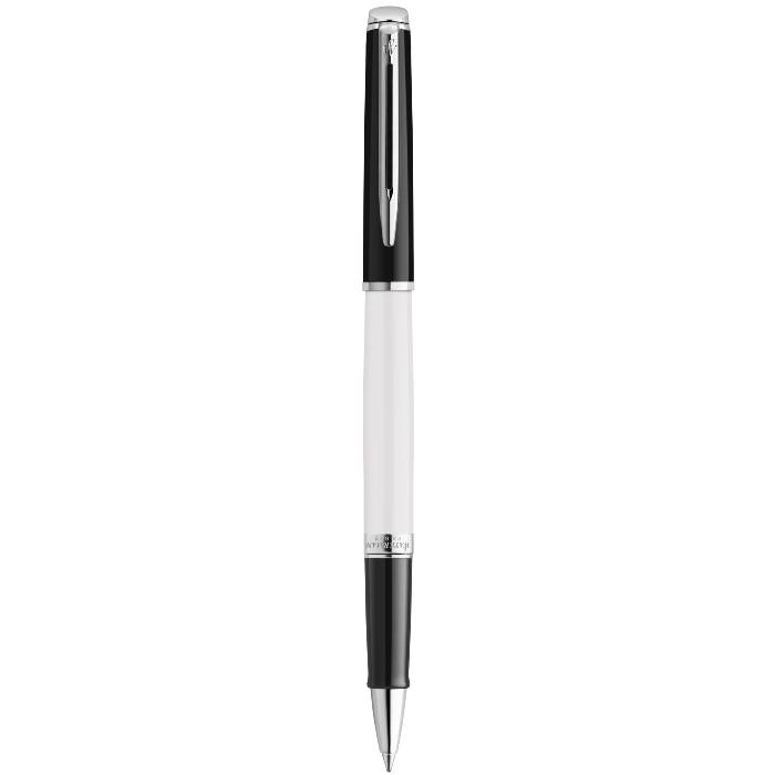 WATERMAN HEMISPHERE CB ROLLERBALL PEN - BLACK/WHITE